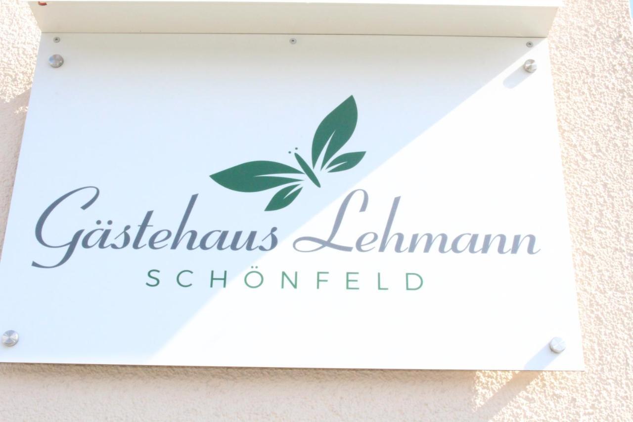 Gaestehaus Lehmann Schonfeld  Εξωτερικό φωτογραφία
